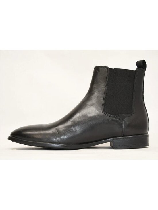 New! BRUNO MAGLI Nello Chelsea Boot Black Leather Sz 8 M DD502A Made in Italy main image 7